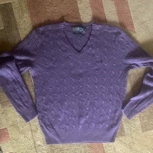 Polo men’s 100% silk sweater